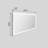 Streamline Rectangular Frameless LED Bathroom Vanity Mirror with Defogger, Dimmability, Color Temperature Change