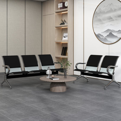 Chaises d'attente avec accoudoirs Kinfant Blue