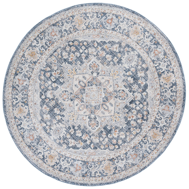 Tapis oriental performance Scarlett 418, Rond 6 pi 7 po