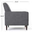 Fauteuil inclinable manuel capitonné à boutons-1752337407