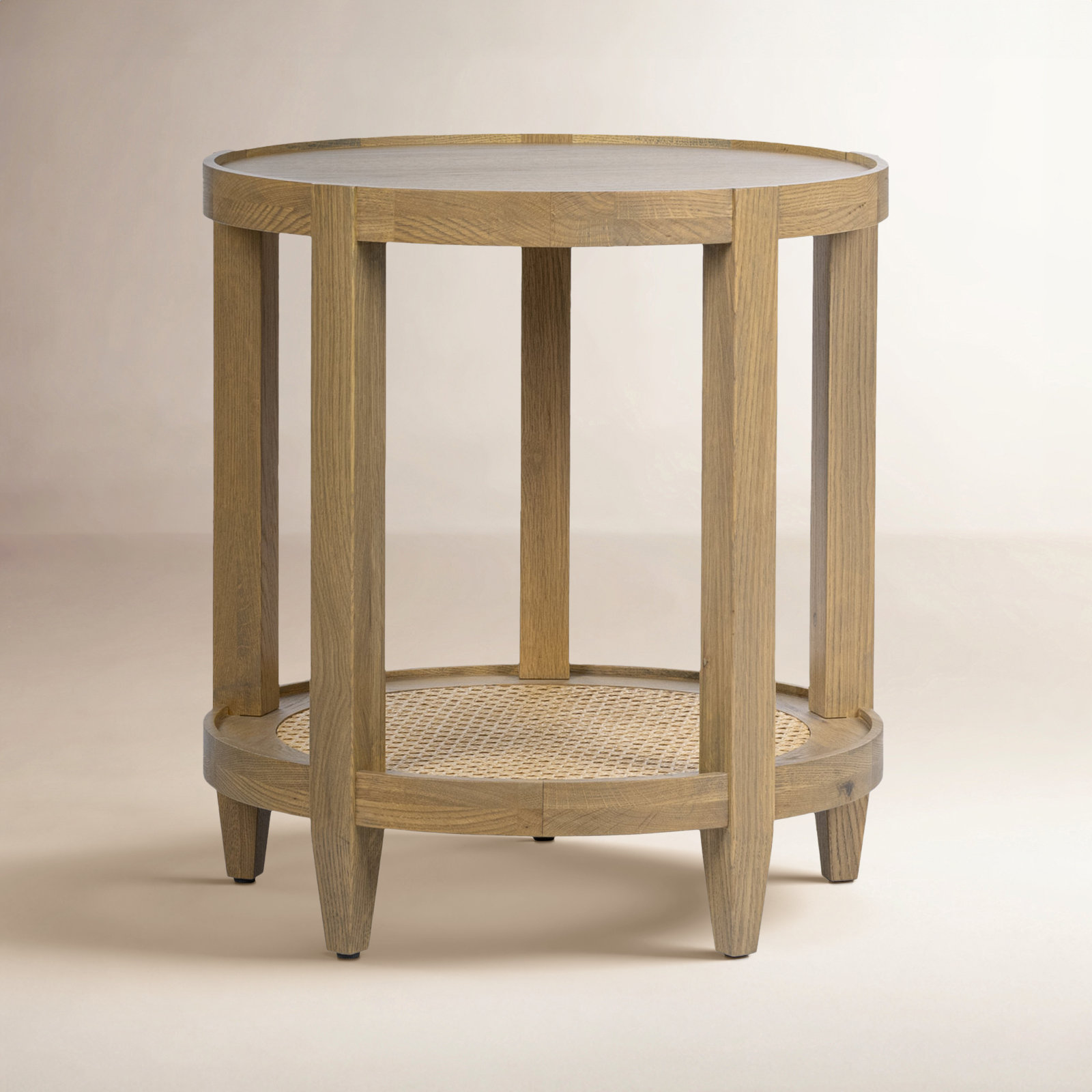 Devin Solid Wood End Table