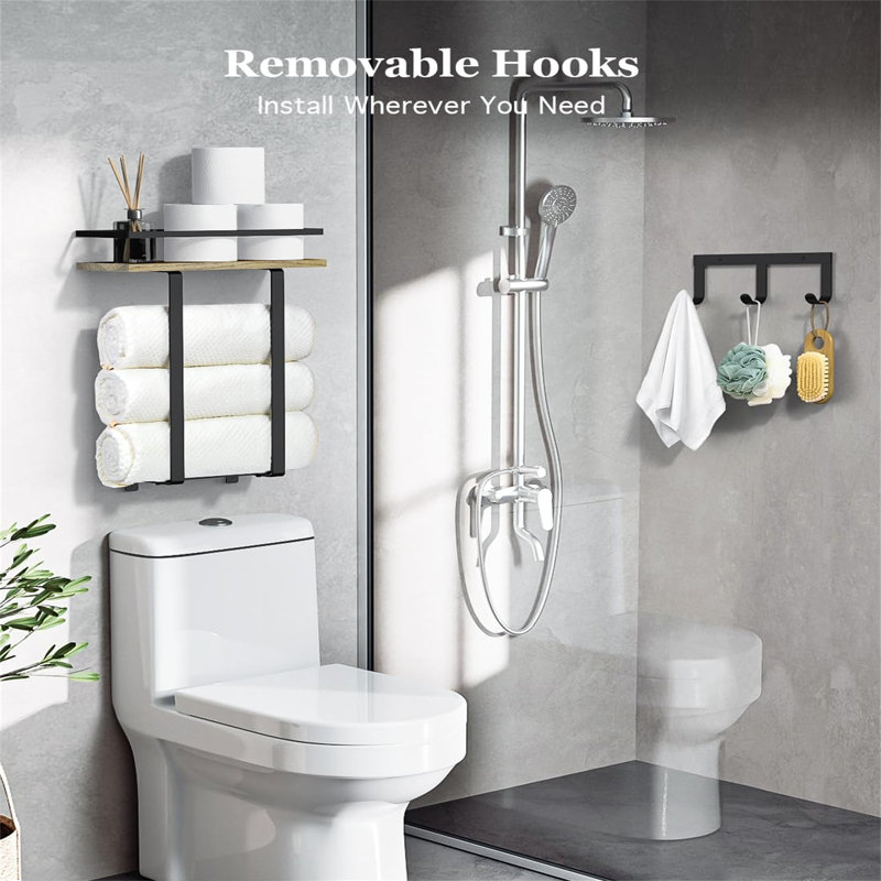 Anthonny Towel Stand, Rustic