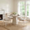 5 - Piece Extendable Solid Wood Dining Set