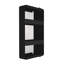 Arun 63 x 35cm Pivoting Matt Black Bathroom Cabinet - Pre-Assembled