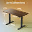 Adjustable Metal Base Computer Desk-1244632757