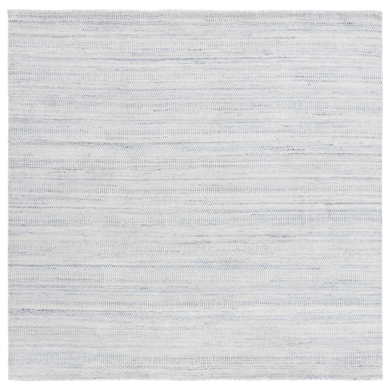 Jimison Hand Loomed Performance Solid Color Rug, Square 6'