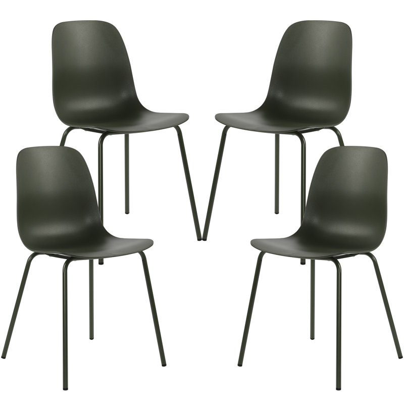 Chaise d'appoint Almeda Cheatham, Vert olive