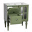 Meuble-lavabo simple autoportant avec 2 tiroirs
