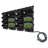 16PCS Set Wall-Mounted Planter With Drainage Basin And Drainpipe-1124192927