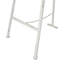 Chevalet en métal blanc réglable à 3 niveaux avec support pliable et chaîne-105324566