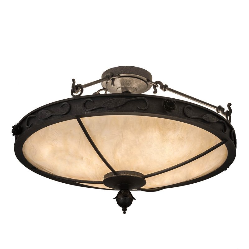 Arabesque 4 - Light Semi Flush Mount
