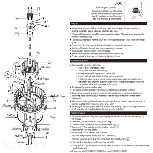 Dimensions du produit