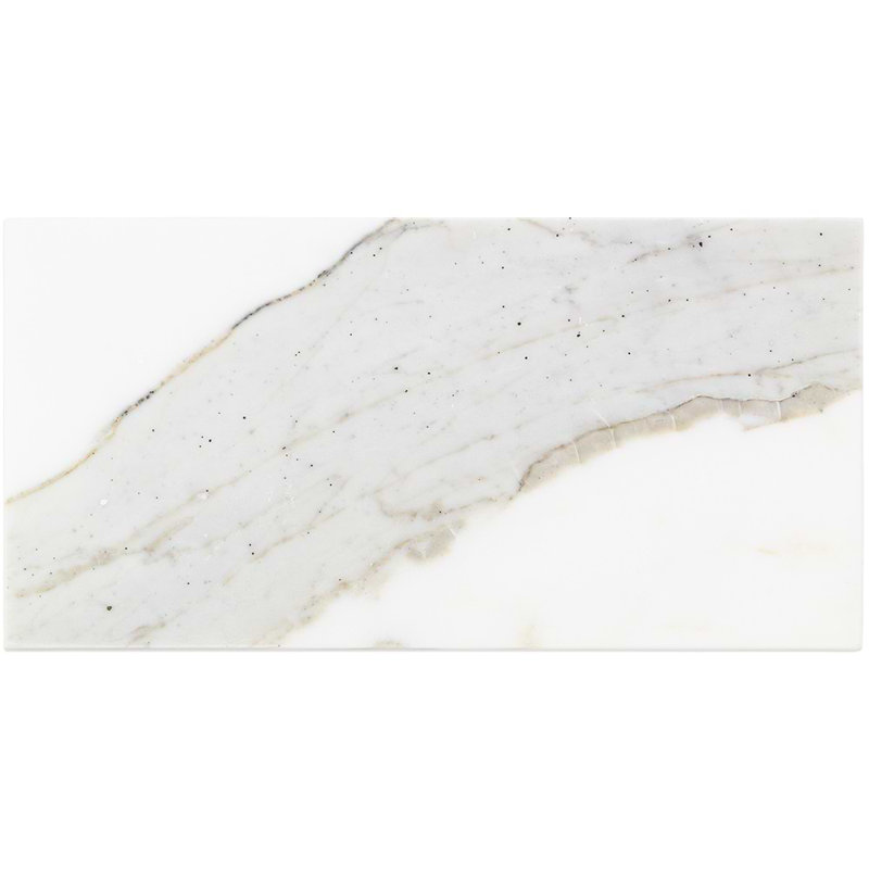 Calacatta 4x8 Polished Marble Subway Tile