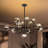 Rael 13-Light Sputnik Chandelier -1857393726