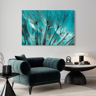 «Dandelion», reproduction sur verre