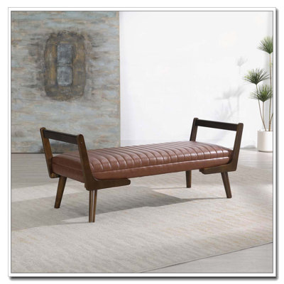 Banc rembourré 52 po
