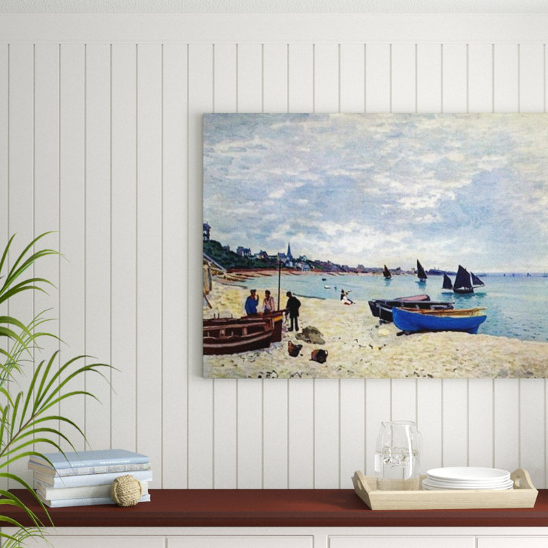 Claude Monet - Wrapped Canvas Painting, 60cm H x 80cm W x 1.8cm D