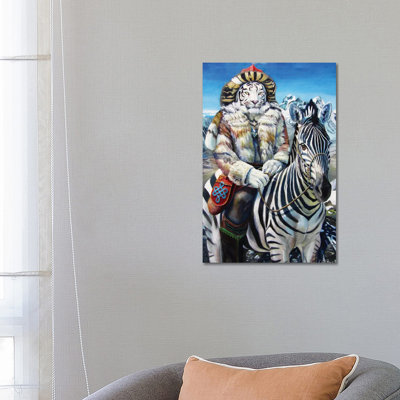 The Hunter 1 Piece Wrapped Canvas Wall Art