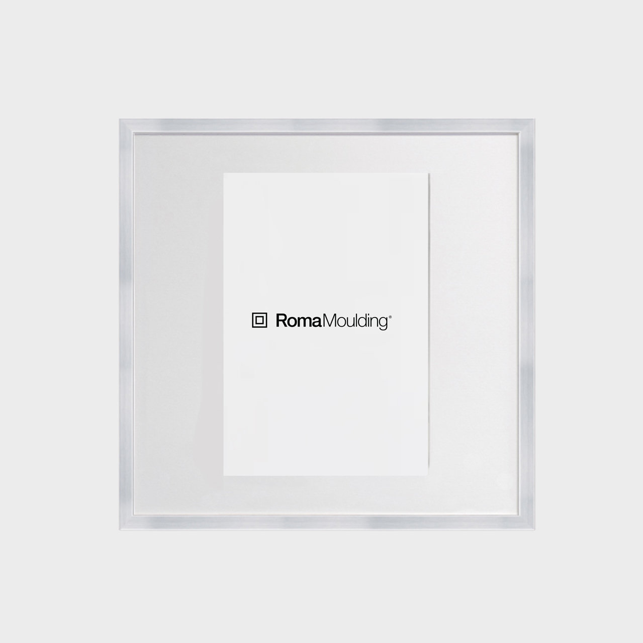 Leclair Wood Picture Frame, Titanium Silver, 12" x 18", 18" x 24"