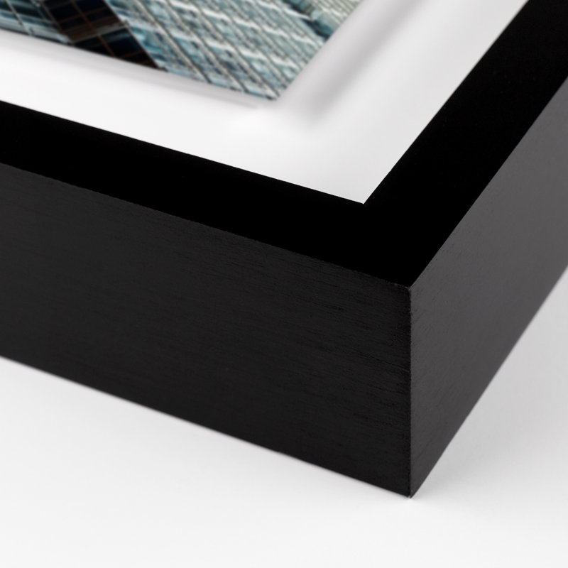 Edifice I Print by Jakob Wagner, Black, 34" H x 48" W x 2.5" D