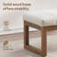 Banc rembourré de 53 po de largeur-986813672