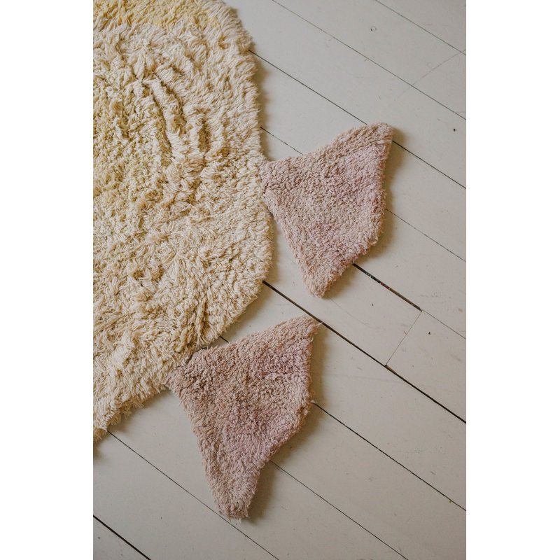 Washable Animal Cotton Rug Ducky