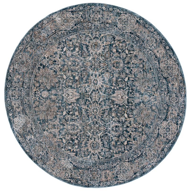 Avelyn Performance Oriental Rug, Round 6'4"