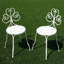 Chaise de bistro 2 pièces