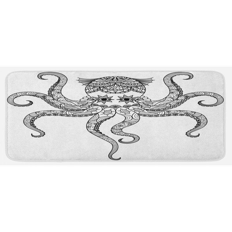 Tapis de cuisine octopus