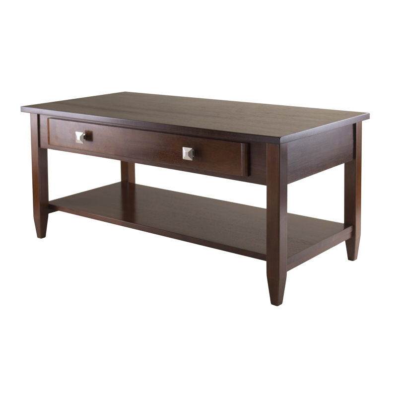 Mccrea Solid Wood Top Coffee Table