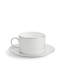 Gio Platinum Teacup & Saucer