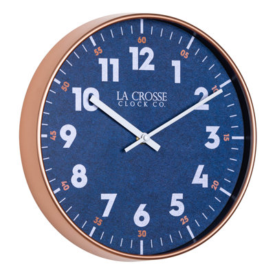 Horloge murale analogique à quartz 10,8 pouces La Crosse