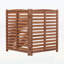 Wooden Screen for Enhanced Privacy and Ventilation-129171895