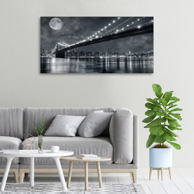 Brooklyn Bridge - Wrapped Canvas Print