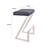 Bova Modern Backless Counter or Bar Height Barstool with Footrest in Metal and Faux Leather-23206438-41671421