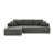 Chenille gris foncé