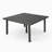 FIONA 64" SQUARE DINING TABLE