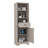 St. Clair Linen Cabinet, Two Interior  Shelves, Two Open Shelves, Single Door