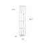 Lampe sur pied 63 po Raffles-121893217