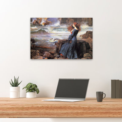 Miranda The Tempest - Museum Figurative Mythology Ocean Romanticism Art