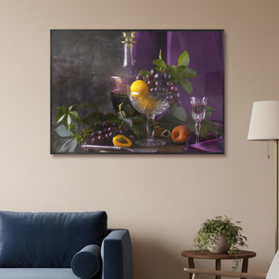 Single Picture Frame LED Illuminated Wall Art Wall Art on Glass / Aluminium