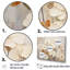 Minimalisme géraniums beige II-1339220419-1339220418