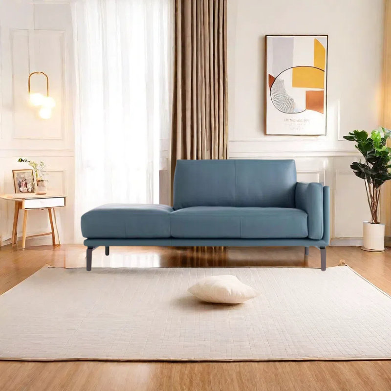Chaise longue et mousse haute densité