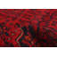 Tapis de la surface en laine rouge/noir 5 pi x 6 pi 5 po main-of-kind-noué la 2010s esari turque Allaina
