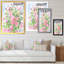 «Blossoming Wild Flowers In The Meadows II», reproduction d'art sur toile traditionnelle-802083312-802083315