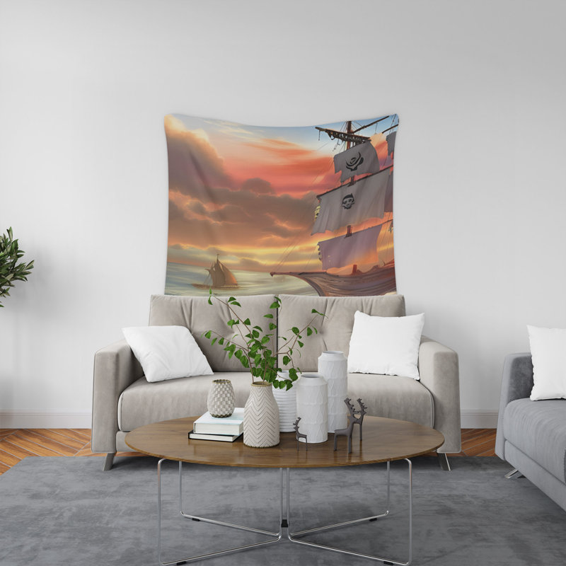 Tapisserie murale, H 60 po x l 51 po