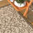 Haggerty Vintage Filigree Textured Weave Beige/Brown Indoor/Outdoor Rug-1023911599