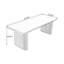 Bureau d'écriture rectangulaire en bois massif noyer-2068827576