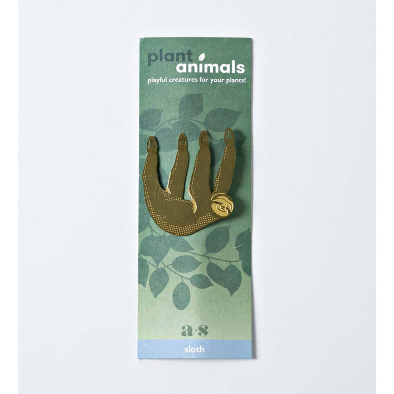 Brass Plant Pals Hanging Animals