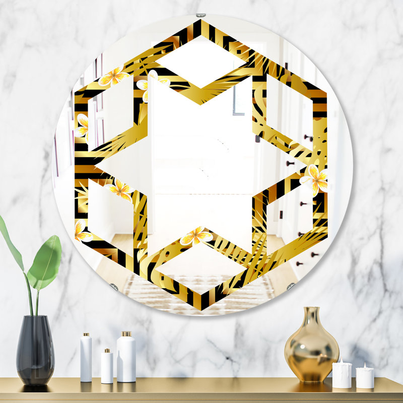 Miroir mural Coastal, H 23,6 po x l 23,6 po